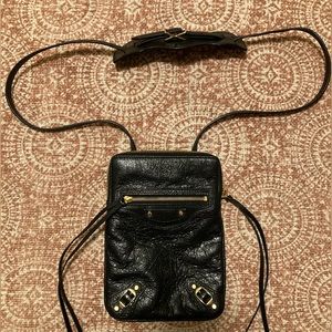 BALENCIAGA Moto Shoulder bag/Phone bag